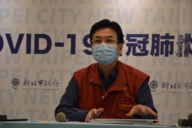 新北市副市长刘和然表示，重点不是哪天可以把疫苗打完，而是中央何时会把需要的疫苗配发到地方政府，只要疫苗一到，新北市会在最快时间施打完毕。（蔡雯如摄）