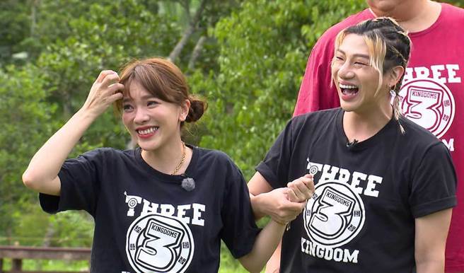 瑄瑄與花花錄《綜藝3國智》。（台視提供）