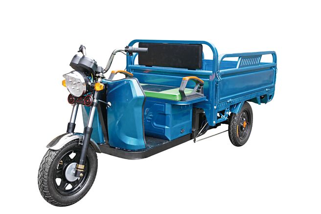 康騏三輪電動搬運車不僅農漁業搬運需求採購外，也吸引產業界廠房內或無塵室等電動搬運車需求詢問採購。圖／康騏電動車提供