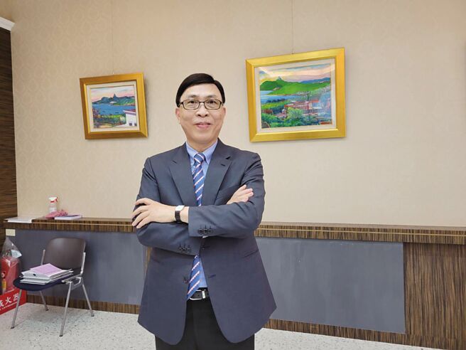 大田董事长李孔文26日表示，今年上半年营收将超越去年上半年。图／顏瑞田