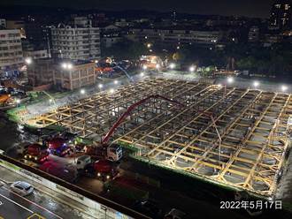 彰化延平公園地下停車場 基礎混凝土澆置創新連續31小時澆灌