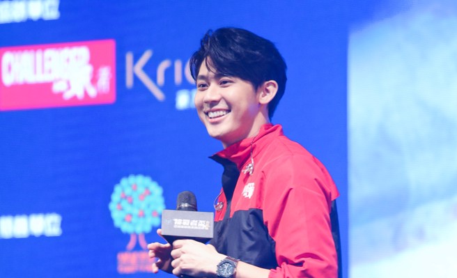 李玉玺宣布确诊。（图／吴松翰摄）