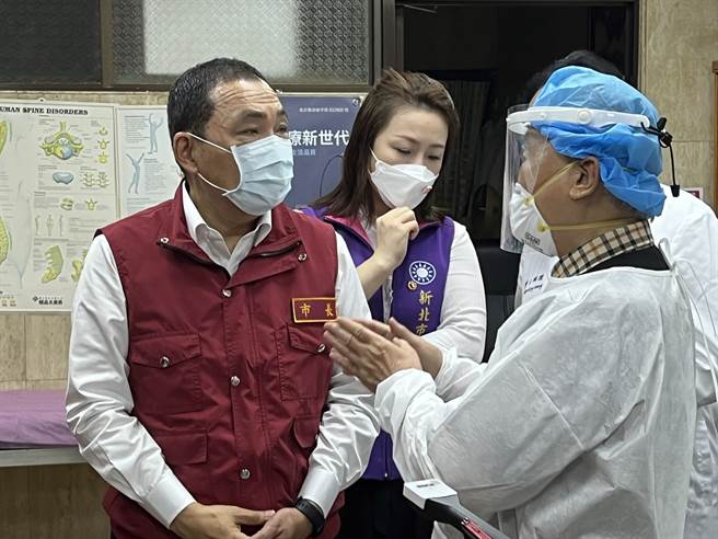 侯友宜对边境开放提出4条件。（王扬杰摄）