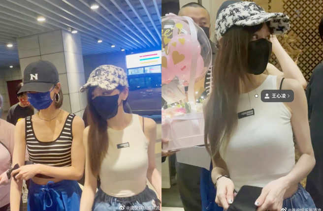 王心凌和吴谨言。（图／翻摄自退役娱乐圈顶流微博）