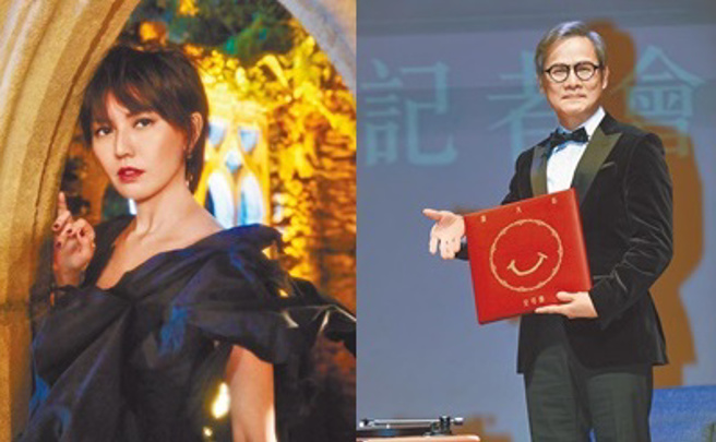 「音乐教父」罗大佑及华语乐坛天后孙燕姿同时在线上开唱，在大陆掀起「今天你在看罗大佑还是孙燕姿」热议。(合成图/种子音乐、环球音乐提供)