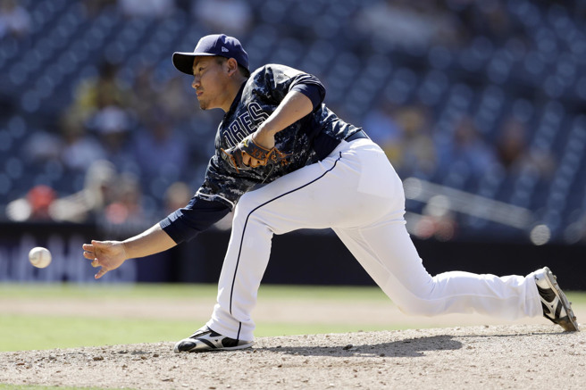 中信兄弟新日籍外援牧田和久27日抵台。（資料照，美聯社）