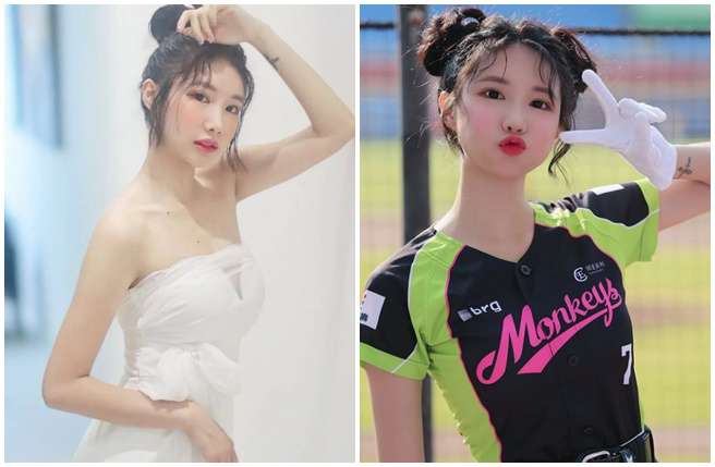 筠熹有著深藏不露的傲人上圍，被球迷封為「隱乳女神」。( yuhi_0927 IG)