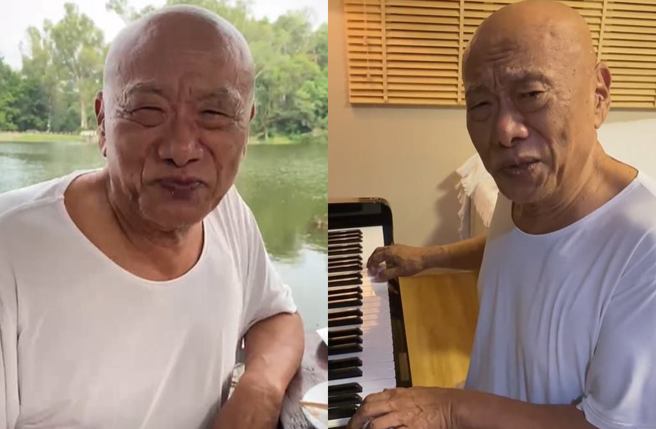 凌峰77岁近况曝光。(图／取自抖音)