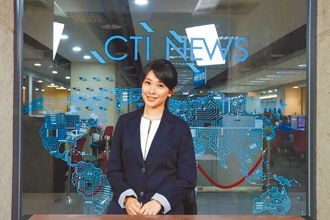 張雅婷回憶初登主播台就遇地震。（中天新聞提供）