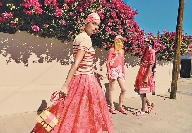 Dioriviera度假系列充满强烈的旅行气息。（Dior提供）