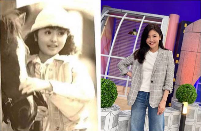 何如芸晒出35年前旧照。（图／取材自何如芸 Michelle H脸书）
