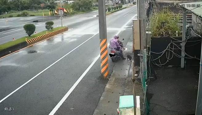 27日中午12时许，网友吴先生在脸书PO文，「为何你二人要把小狗弃置家门口」，网友在下面留言处热烈回应，「可恶」、「很没有良心」、「好替狗狗难过」等话语。（民眾提供／吴佩蓉宜兰传真）