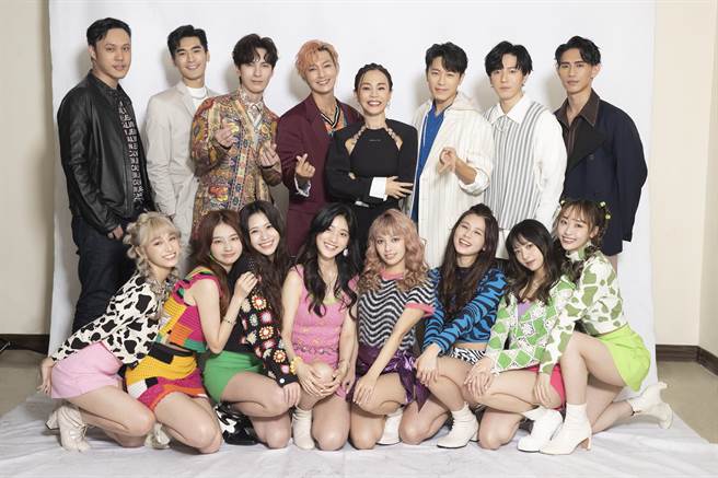 索尼群星齐聚。（索尼音乐提供）