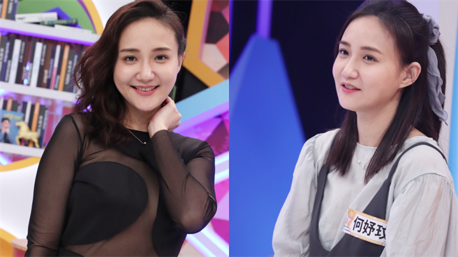 目前單身的何妤玟表示疫情期間，約會前都要求對方出示小黃卡。（中天綜合台提供）