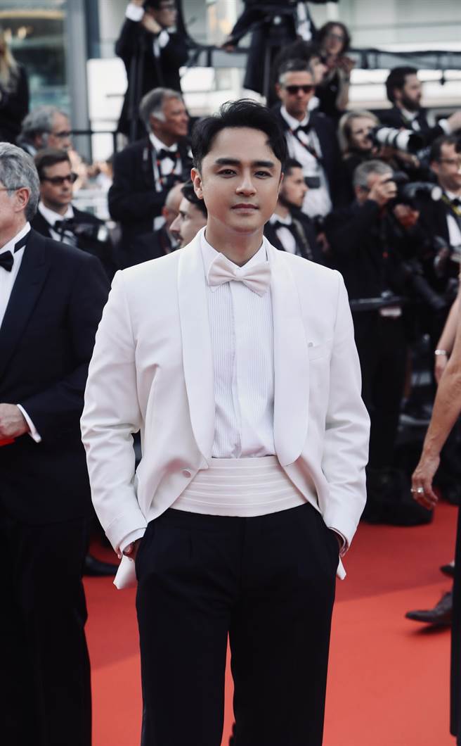 明道出席坎城影展相关活动。（恒星影业提供）