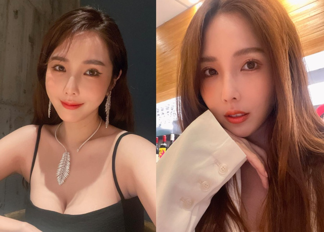 朱琦郁口条流利气质优雅，拥有F级傲人上围被封为「最美尾牙主持人」。（图／取自朱琦郁脸书）