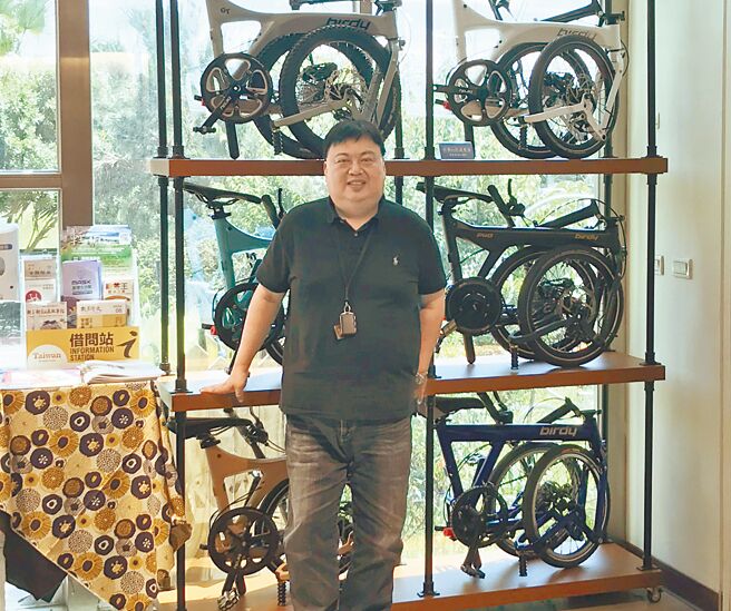 太平洋自行车总经理林鸣皋。图／李淑慧