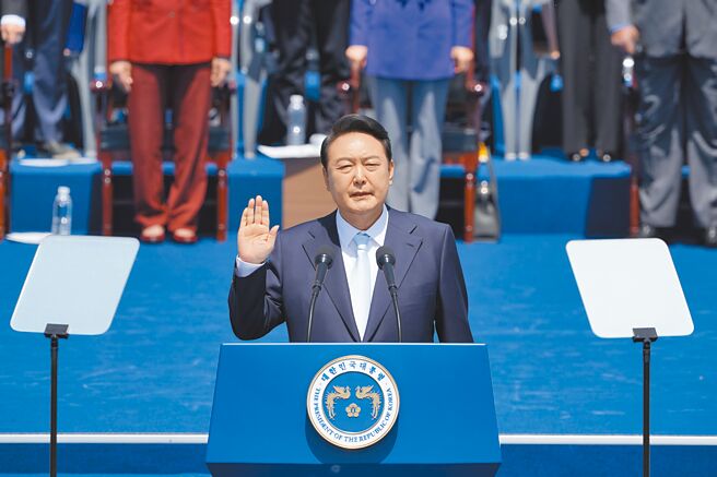 尹锡悦图╱新华社