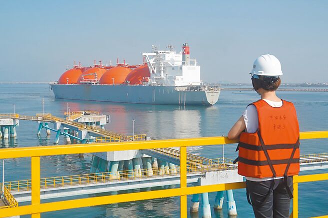 目前澳洲是我國天然氣最大進口國，佔比32％，主要集中在西澳地區。（中油提供）