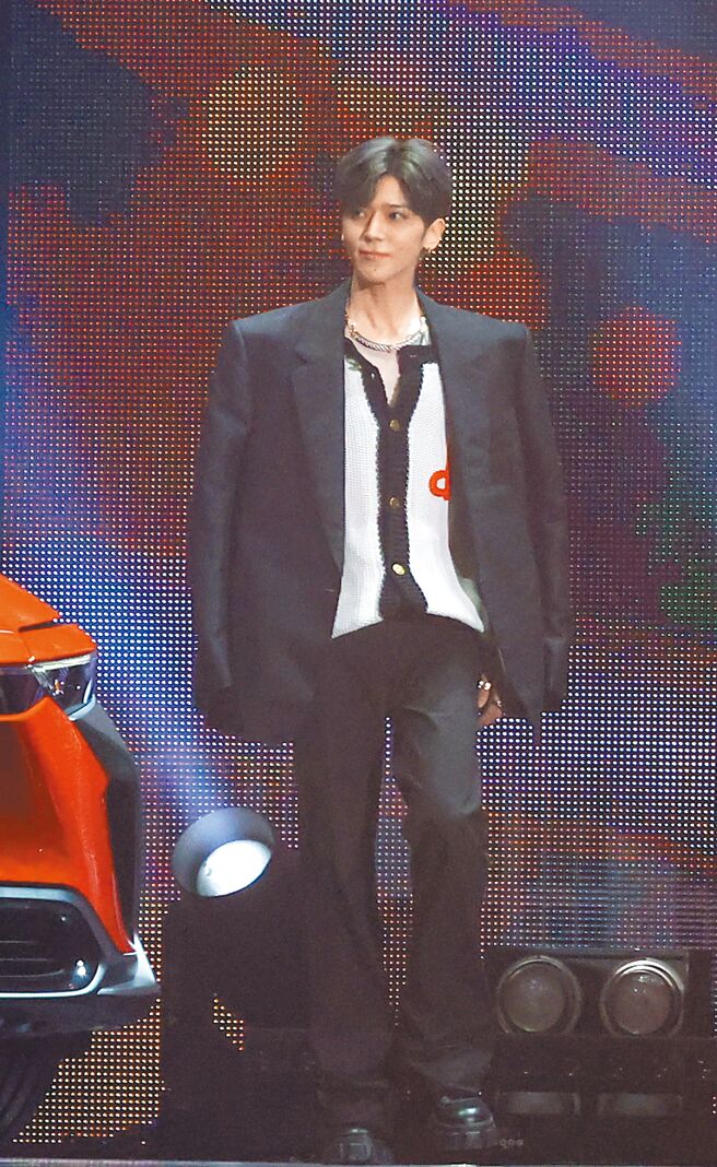 Bii昨第8度出席颁奖典礼。（罗永铭摄）