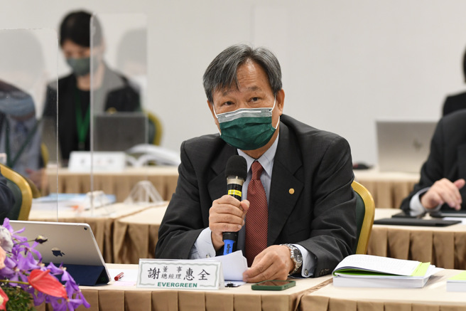 长荣海运总经理谢惠全。（图／长荣海运提供）