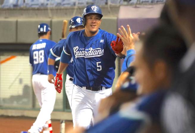 富邦悍将蒋智贤快筛阳性。（资料照／富邦悍将提供）