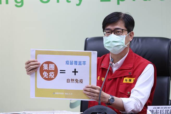 國內新冠肺炎疫情持續升溫，高雄30日新增8319例本土確診個案，高市府宣布，目前高雄兒童疫苗的接種率達36.9％，在六都位居榜首。（資料照片）