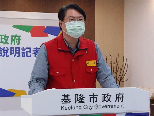 市长林右昌预估，国小儿童接种率将达62％。（基隆市政府提供／陈彩玲基隆传真）