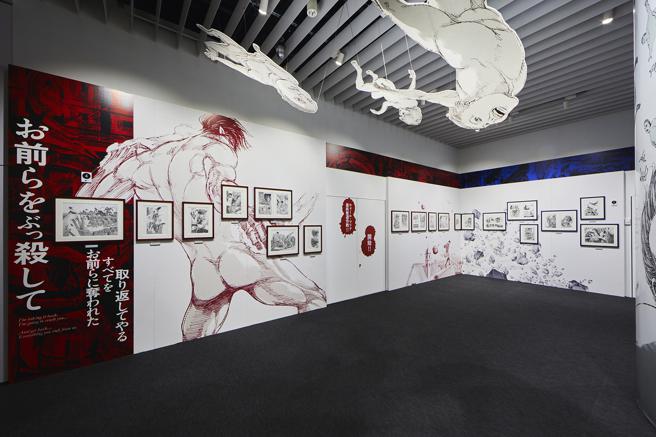 「进击的巨人展 FINAL」推出８大主题展区、近200幅复制原画。（新光三越提供）