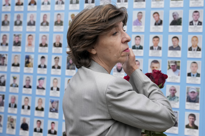 法国新任外长柯隆纳（Catherine Colonna）。(图/美联社) 