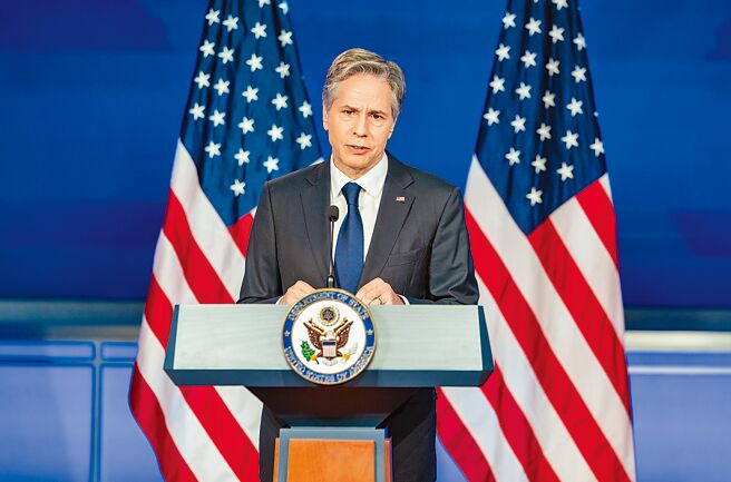 美国国务卿布林肯于5月26日，在华盛顿特区的乔治华盛顿大学发表讲话，概述了美国政府对中华人民共和国的政策。（摘自美国国务院官网）