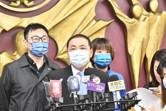 中和男童父要真相 侯友宜：尽力协助家属。（叶德正摄）