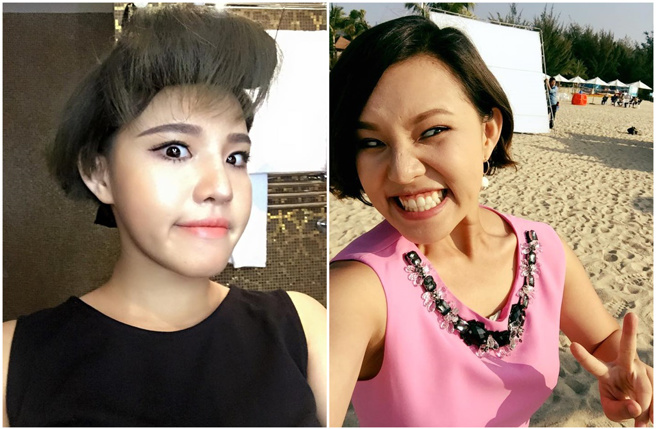 Hold住姐（谢依霖）表演「一秒变格格」堪称经典成名代表作。(LINLIN脸书)