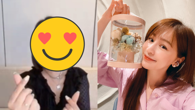 水蜜桃姊姊鲜少露面，外貌冻龄美丽，同框王心凌一点也不逊色。(图/水蜜桃姊姊 微博、王心凌 IG)