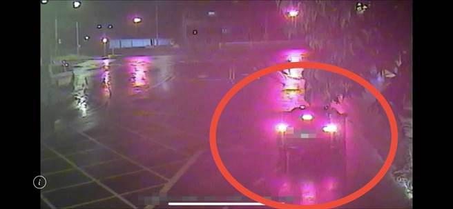 警方調閱監視器，過濾出肇事駕駛身份。（警方提供）