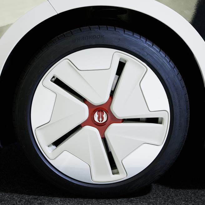 ID. Buzz Light Side Edition光明面版的轮圈设计。（VW提供）