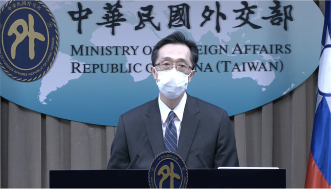 外交部北美司司長徐佑典。（取自外交部直播）