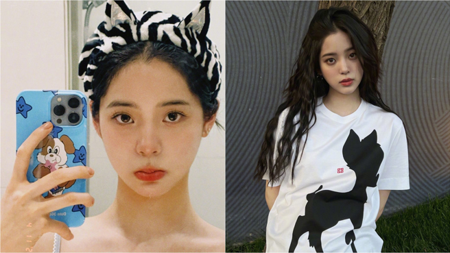 歐陽娜娜近日登上時尚雜誌封面罕見展露性感。（圖／微博@歐陽娜娜）