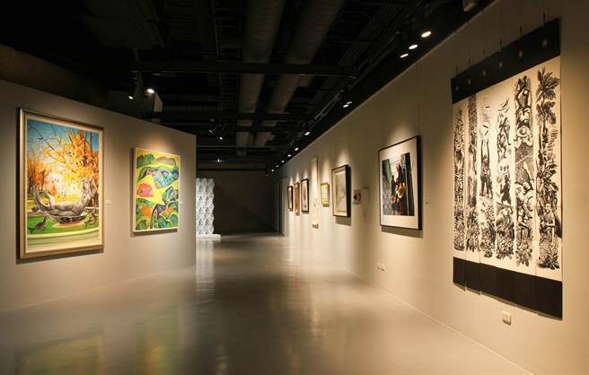 《百年传承．世纪典范—师大百年校庆校友美术创作邀请展》自今(31)日起于台师大美术馆展出，台师大以艺术创作庆贺创校百年校庆。(台师大提供／李侑珊台北传真)