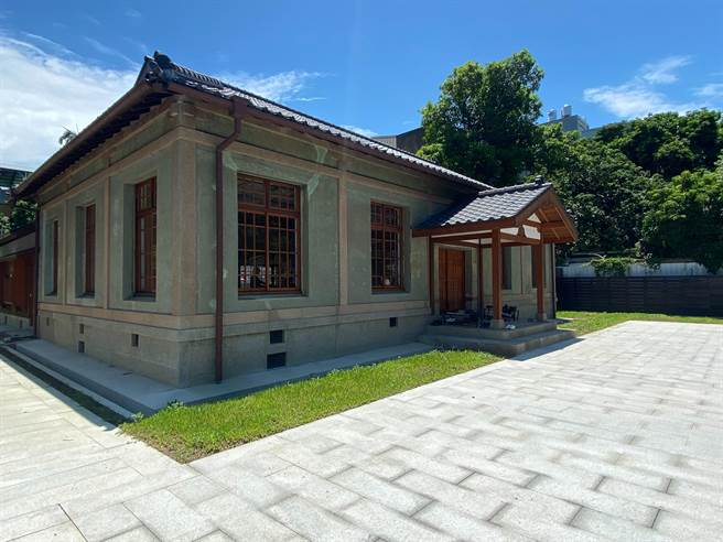 新竹市市定古蹟「新竹少年刑务所演武场」。（陈育贤摄）