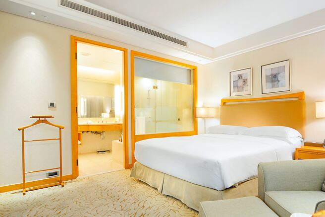 裕元花园酒店雅致客房。图／台中裕元花园酒店提供