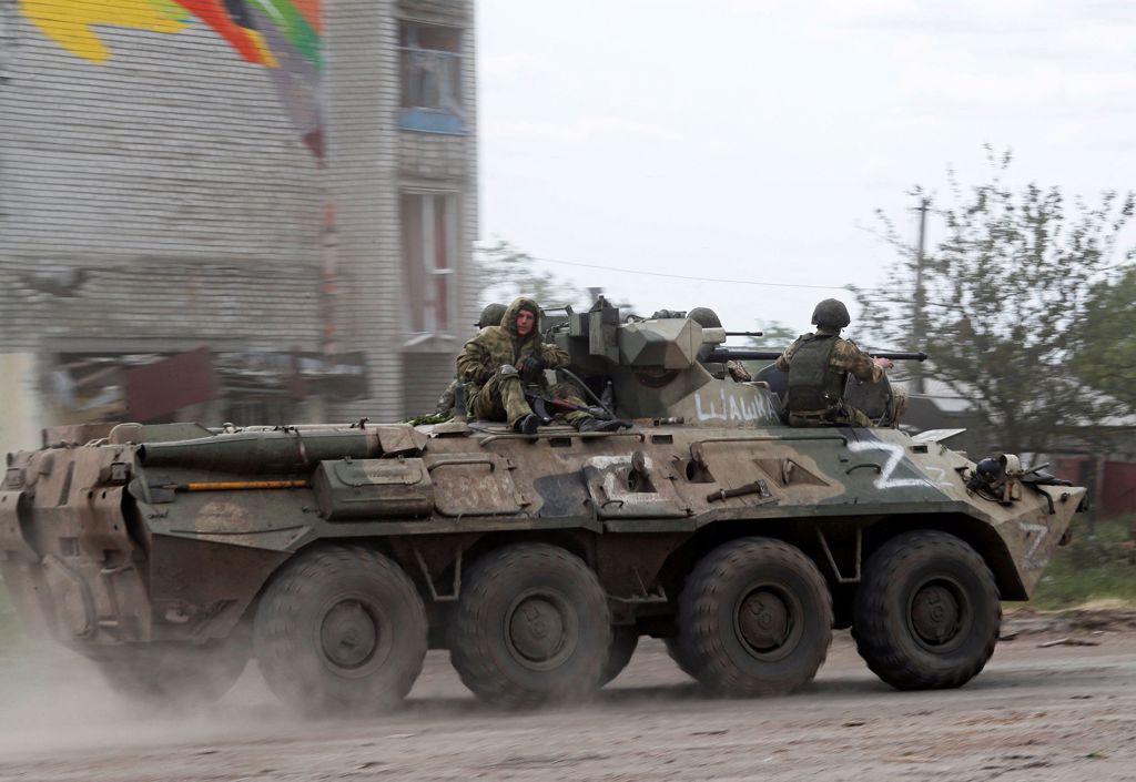 卢甘斯克州州长表示，北顿内茨克已有70%区域被俄军控制。（示意图／路透社）(photo:ChinaTimes)