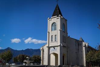 梨山耶穌堂整建9月竣工 相隔20年大鐘將再度響徹山林