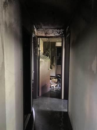 台中住宅大火21歲男遭燒死全身焦黑 母獨自逃出現場嚇壞