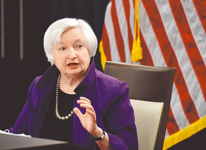 美国财政部长叶伦。（图/新华社）