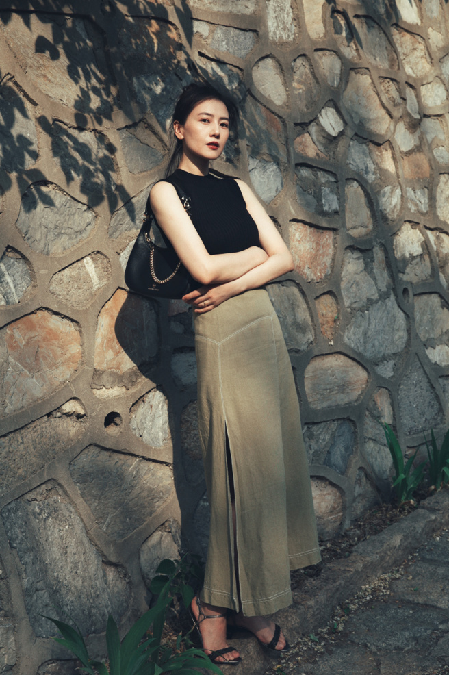 高圓圓氣質出眾，被網友誇太美了。（圖／高圓圓工作室微博）