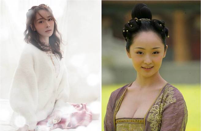 李曼出道就顶着谋女郎的光环，在电影《满城尽带黄金甲》饰演配角「蒋婵」。（图／取材自微博）