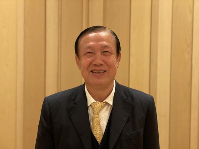 （商总主席赖正镒今天表示政府管制不动产市场「不能眉鬍子一把抓！」建议适度放宽信用管制。图／蔡惠芳）