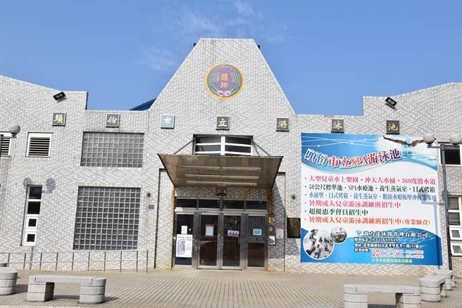 頭份市公所指出頭份游泳池改建案根本還未提案。（謝明俊攝）