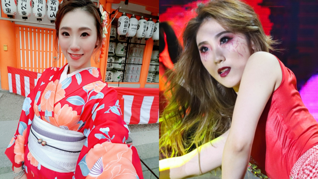 谢金晶是猪哥亮么女，日前带爱犬散步遭野狗攻击。(图/谢金晶 FB)